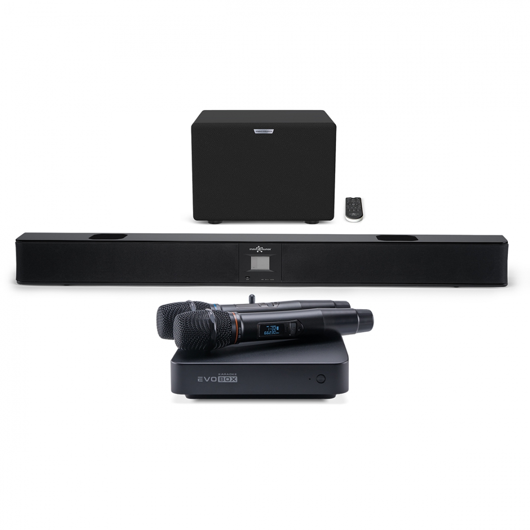 караоке-комплект EVOBOX Plus + EvoSound Bar (саундбар с караоке) в Московской области