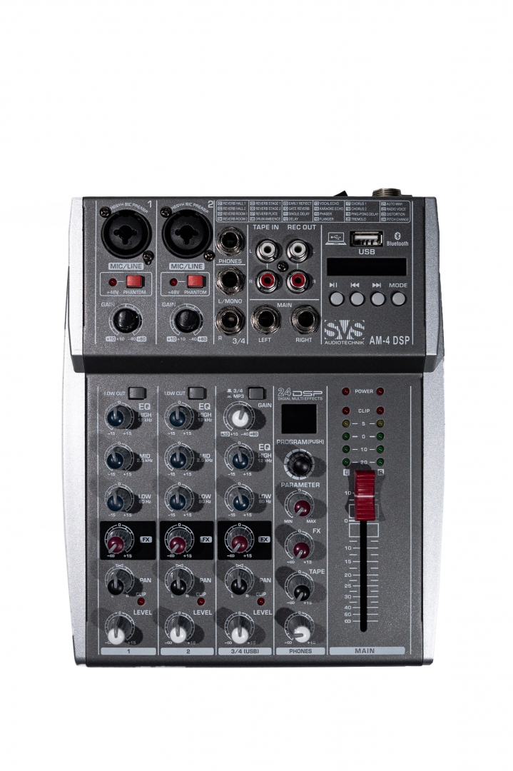 SVS Audiotechnik mixers AM-4 DSP Аналоговый микшерный пульт, 4-канала в Московской области