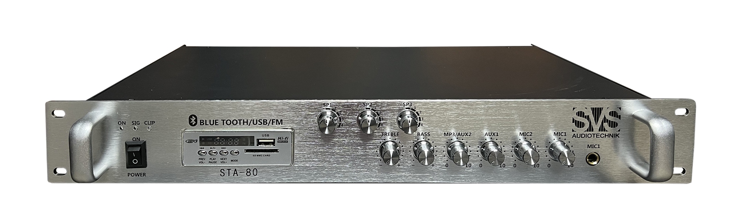 SVS Audiotechnik STA-80 Микшер-усилитель для систем Public Address в Московской области